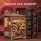 Fantasy Dollhouse Book Nook Kit - Miniature Wizardi Roombox Kit